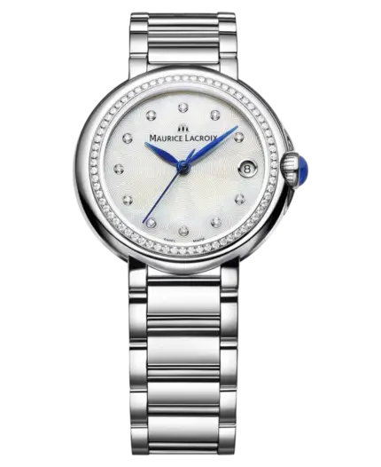 Maurice Lacroix Fiaba Silverfärgad/Stål 32 mm FA1004-SD502-170-1