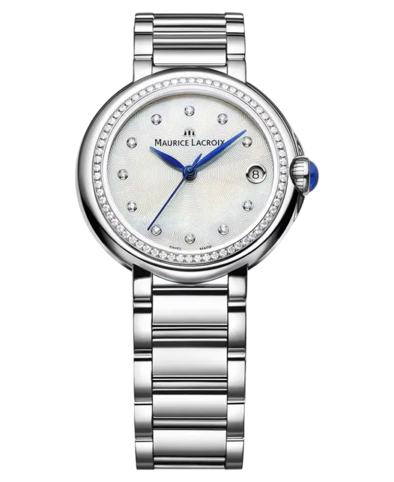 Maurice Lacroix Fiaba Silverfärgad/Stål 32 mm FA1004-SD502-170-1