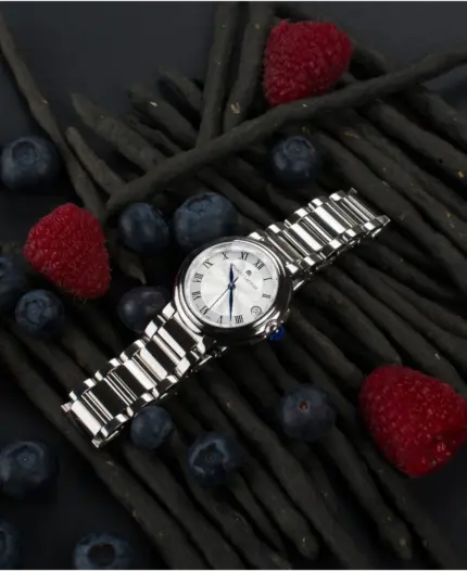 Maurice Lacroix Fiaba Silverfärgad med romerska siffror/Stål 32 mm FA1004-SS002-110-1