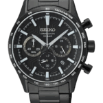 SEIKO Discover More Svart/Stål 43 mm SSB415P1