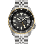 SEIKO Seiko 5 Automatisk Svart/Stål 42 mm SSK021K1