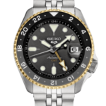 SEIKO Seiko 5 Automatisk Svart/Stål 42.5 mm