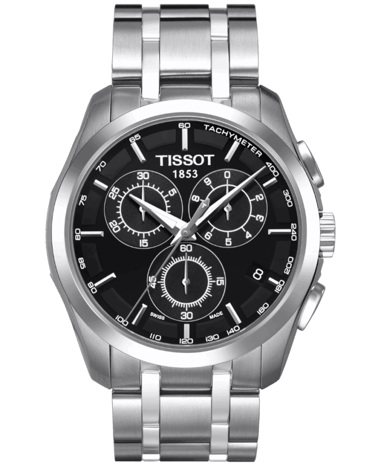 Tissot Couturier Svart/Stål 41 mm T035.617.11.051.00