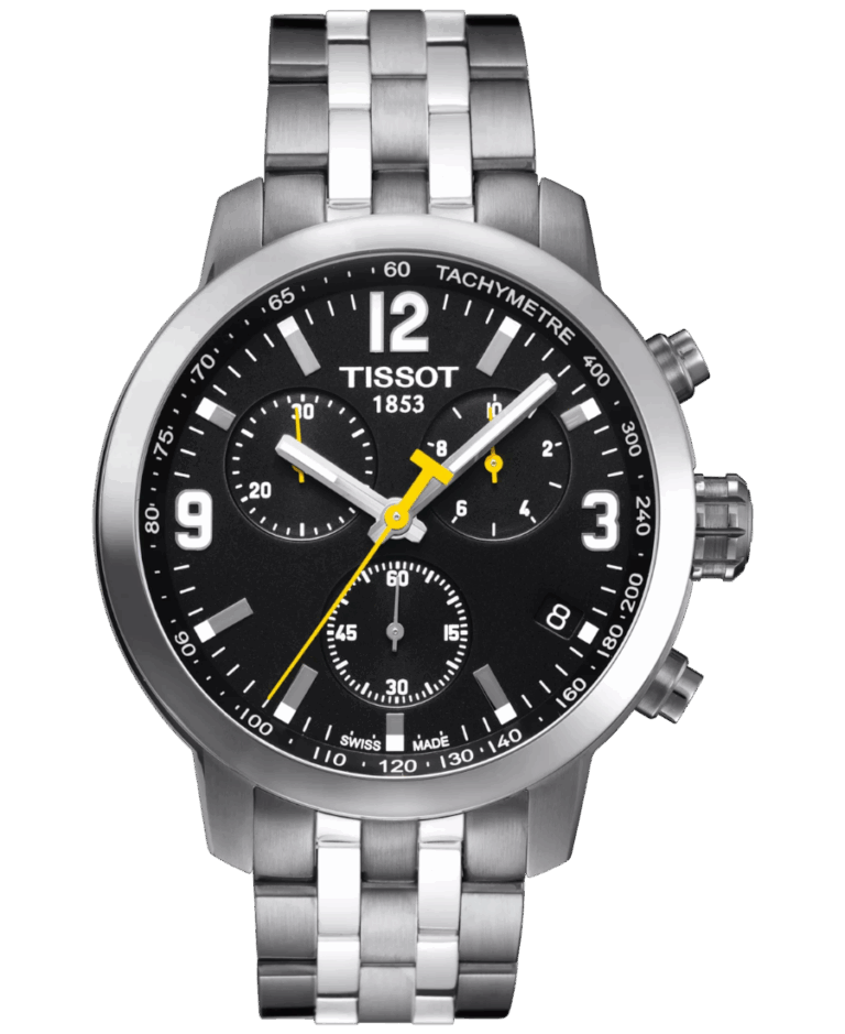 Tissot PRC 200 Svart/Stål 42 mm T055.417.11.057.00