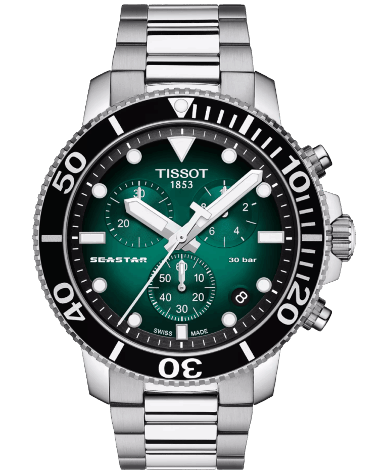 Tissot Seastar Grön/Stål 45.50 mm T120.417.11.091.01
