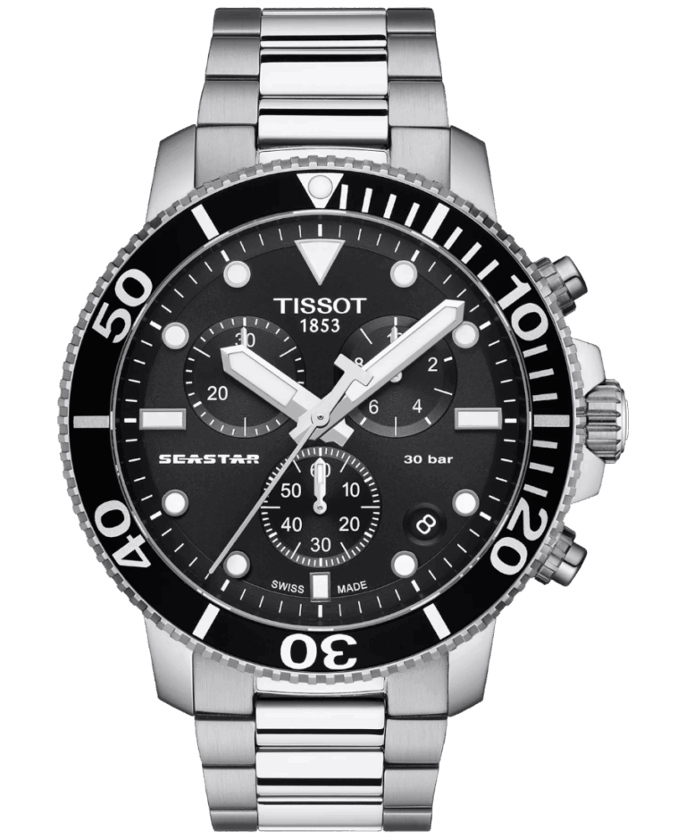 Tissot Seastar 1000 Svart/Stål 45.50 mm T120.417.11.051.00
