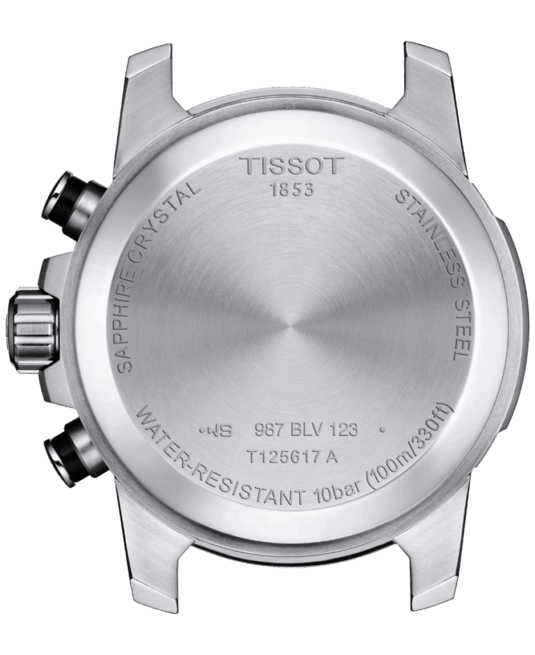 Tissot Supersport Silverfärgad/Läder 45.50 mm T125.617.16.031.00
