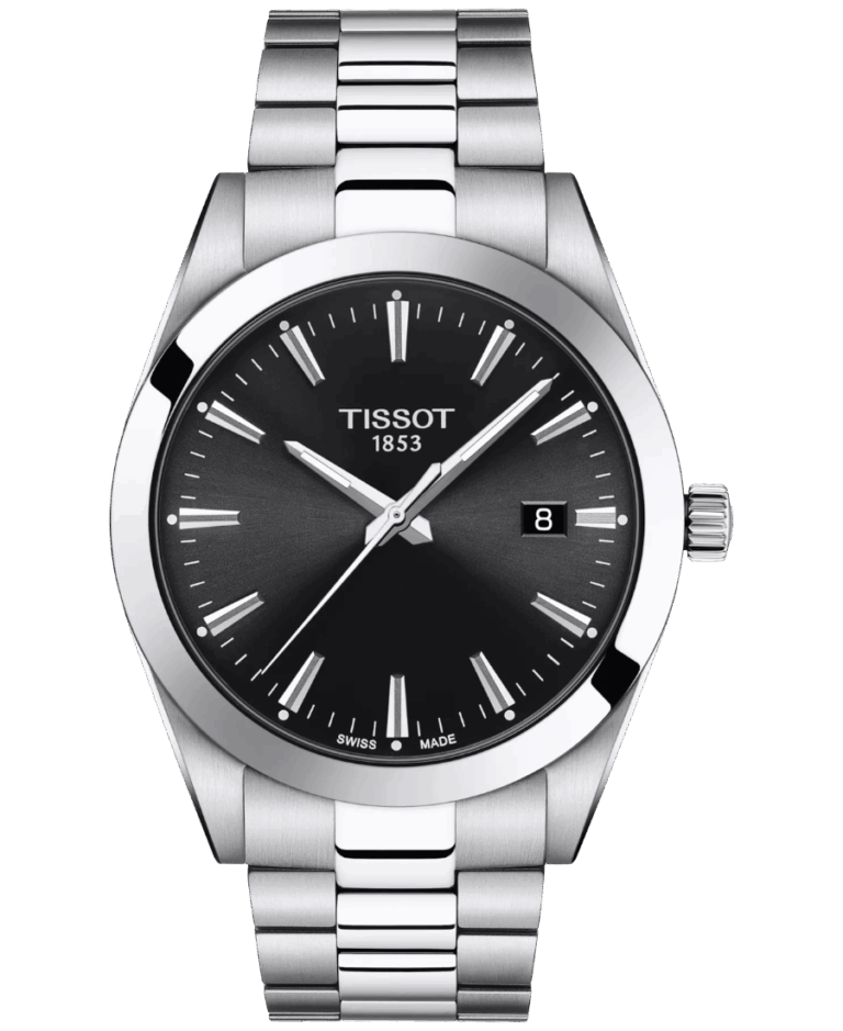 Tissot Gentleman Svart/Stål 40 mm T127.410.11.051.00