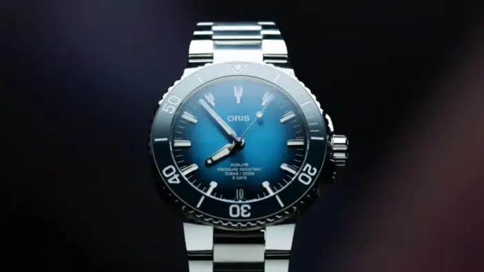 Oris Diving Blå/Stål 43.5 mm Automatisk 01 400 7763 4135-07 8 24 09PEB