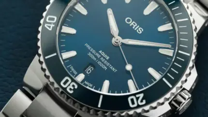 Oris Aquis Blå/Stål 41.5 mm Automatisk 01 733 7787 4135-07 8 22 04PEB