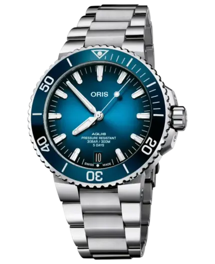 Oris Diving Blå/Stål 43.5 mm Automatisk 01 400 7763 4135-07 8 24 09PEB