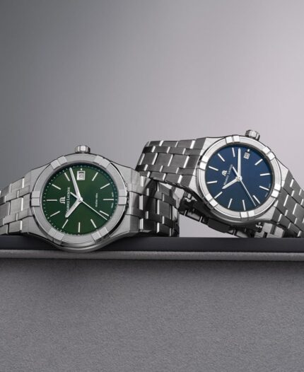 Maurice Lacroix Aikon Blå/Stål 40 mm AI1108-SS002-430-1