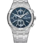 Maurice Lacroix Aikon Blå/Stål 42 mm AI1118-SS002-430-1