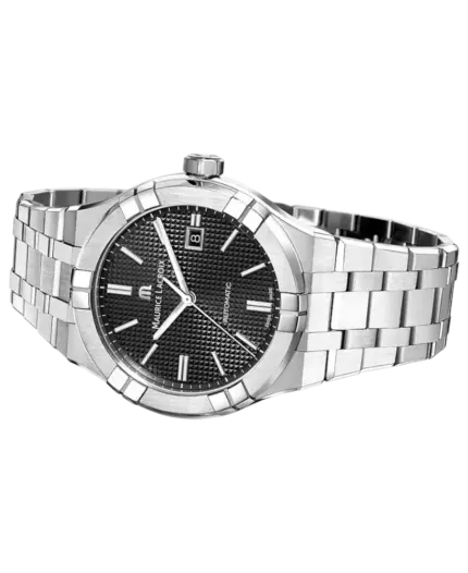 Maurice Lacroix Aikon Automatiskt Svart/Stål 42 mm AI6008-SS002-330-1
