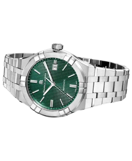 Maurice Lacroix Aikon Automatisk Grön/Stål 42 mm AI6008-SS002-630-1