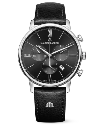 Lacroix Eliros Chronograph Svart/Läder 40 mm EL1098-SS001-310-1