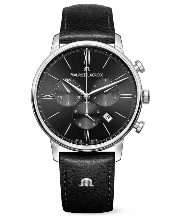 Lacroix Eliros Chronograph Svart/Läder 40 mm EL1098-SS001-310-1