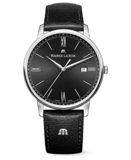 Maurice Lacroix Eliros Date Svart/Läder 40 mm