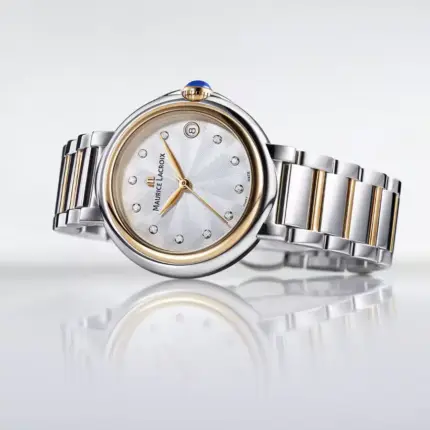 Maurice Lacroix Fiaba Silverfärgad/Roséguldstonat stål 32 mm FA1004-PVP13-150-1