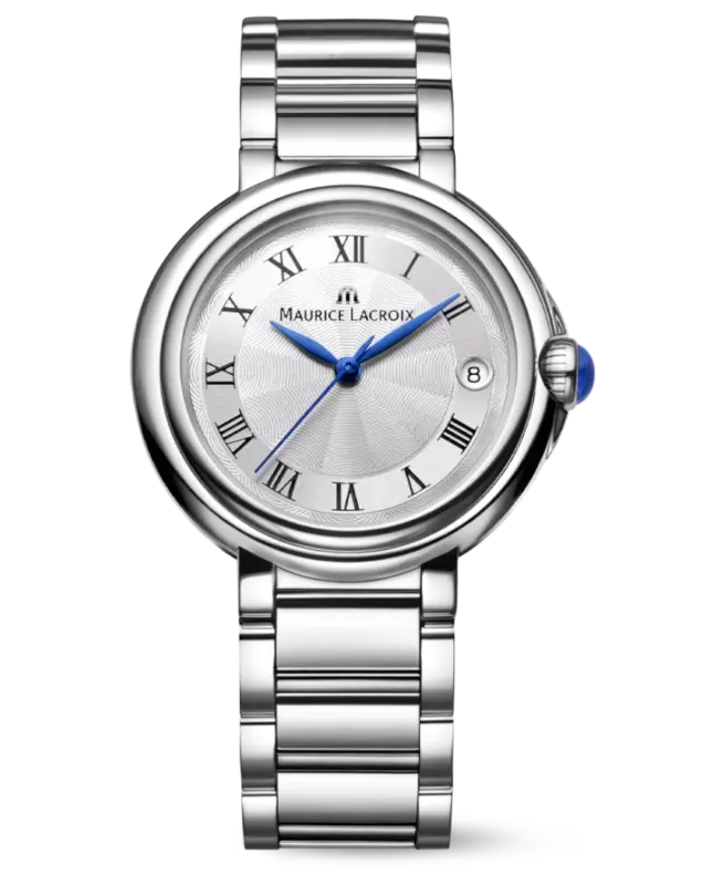 Maurice Lacroix Fiaba Silverfärgad/Stål 32 mm FA1004-SS002-170-1
