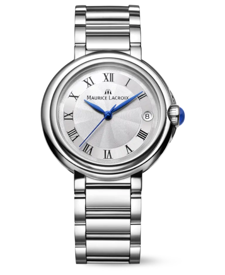 Maurice Lacroix Fiaba Silverfärgad/Stål 32 mm FA1004-SS002-170-1