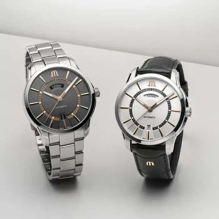 Maurice Lacroix Automatisk Pontos Day Date 40mm PT6358-SS001-230-2