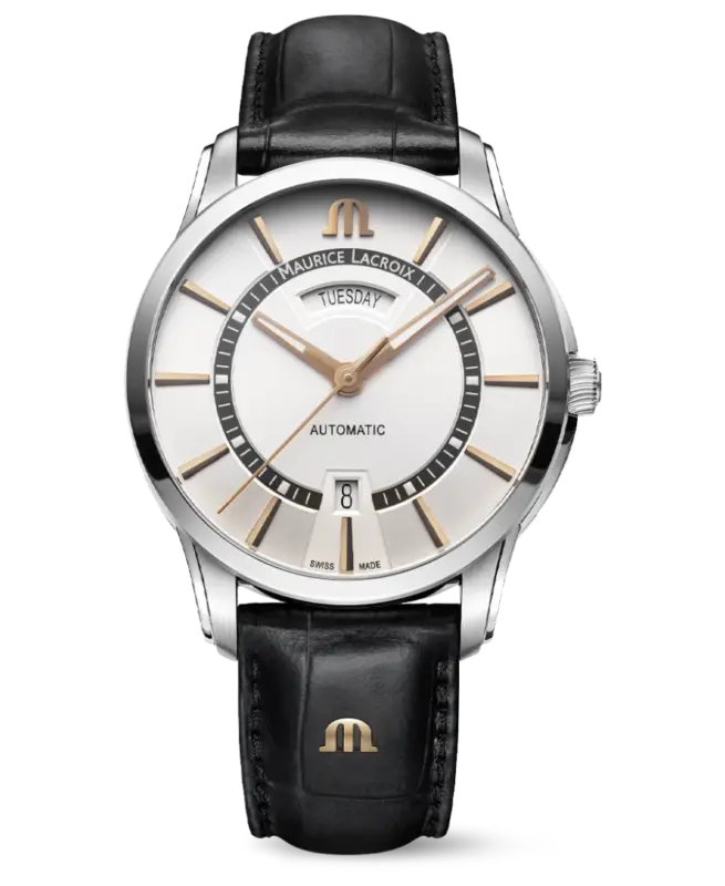 Maurice Lacroix Automatisk Pontos Day Date 40mm PT6358-SS001-230-2