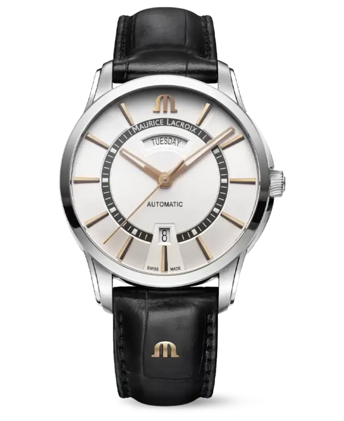 Maurice Lacroix Automatisk Pontos Day Date 40mm PT6358-SS001-230-2