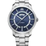 Maurice Lacroix Maurice Lacroix Pontos Automatisk Blå/Stål 41 mm PT6358-SS002-431-1