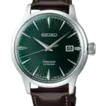SEIKO Seiko Global Brand Automatisk Grön/Läder 41 mm SRPD37J1