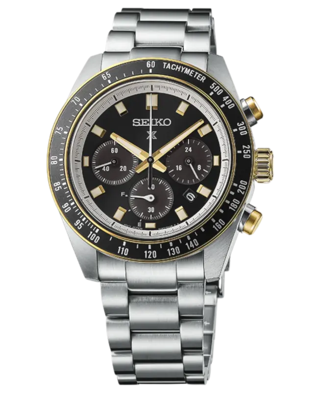 Seiko Prospex Svart/Stål 41.5 mm SSC941P1