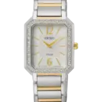 SEIKO Solar Vit/Stål 35 x 25 mm SUP466P1