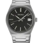 SEIKO Seiko Basic Svart/Stål 39 mm SUR557P1