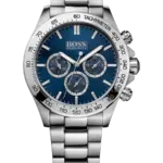 Hugo Boss Ikon Blå/Stål 44 mm 1512963