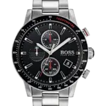 Hugo Boss Rafale Svart/Stål 45 mm 1513509