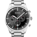 Hugo Boss Pioneer Svart/Stål 44 mm 1513712