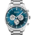Hugo Boss Dress/Sportmodell Herrklocka Blå/Stål 44 mm 1513713
