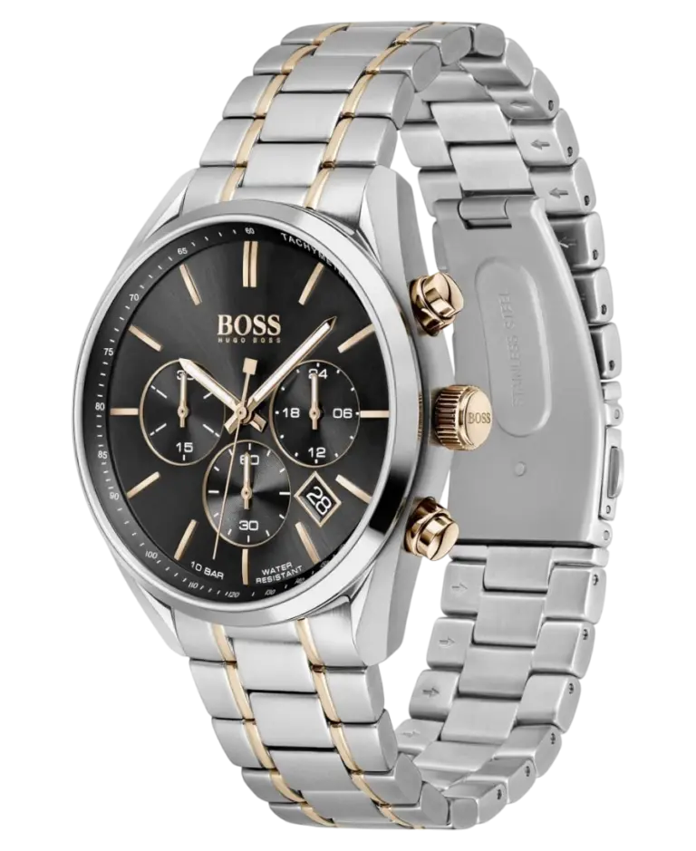 Hugo Boss Champion Svart/Stål 44 mm 1513819