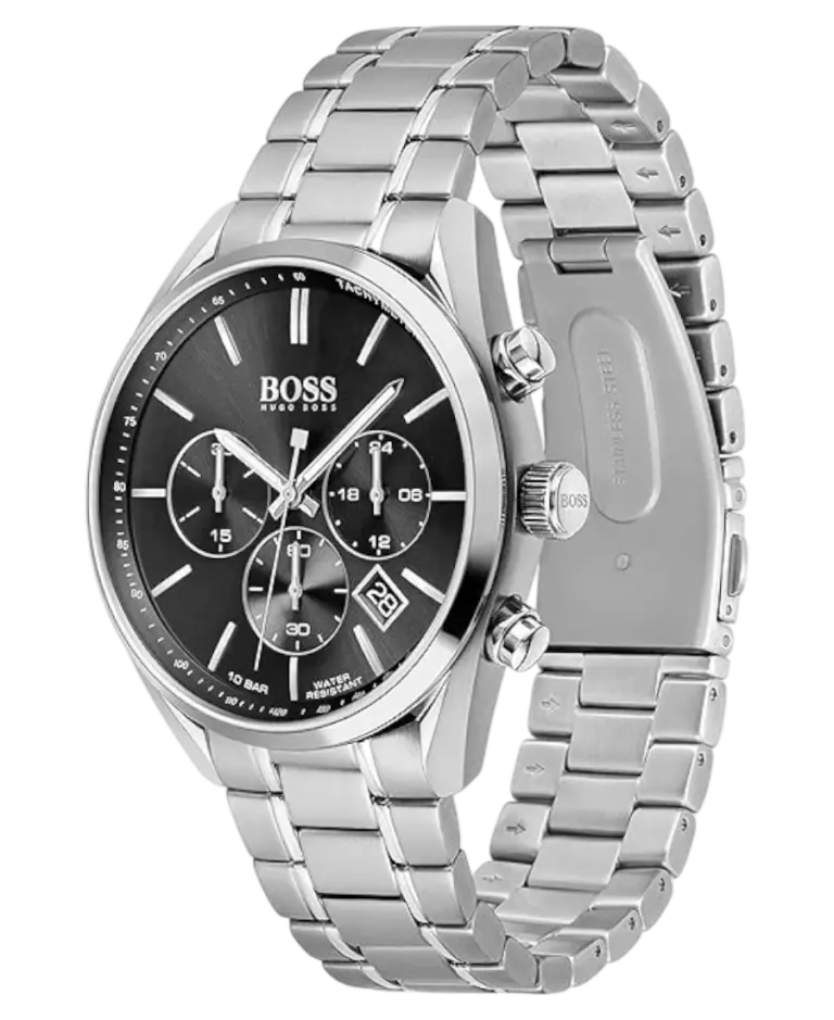 Hugo Boss Champion Svart/Stål 44 mm 1513871