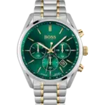 Hugo Boss Champion Grön/Stål 46 mm 1513878