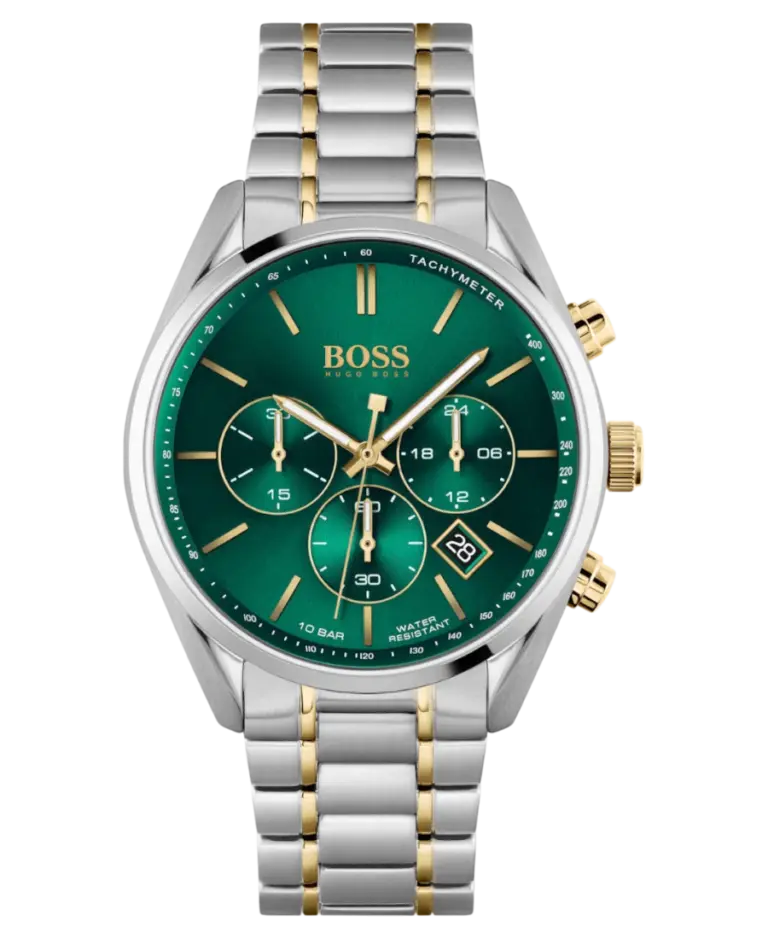 Hugo Boss Champion Grön/Stål 46 mm 1513878