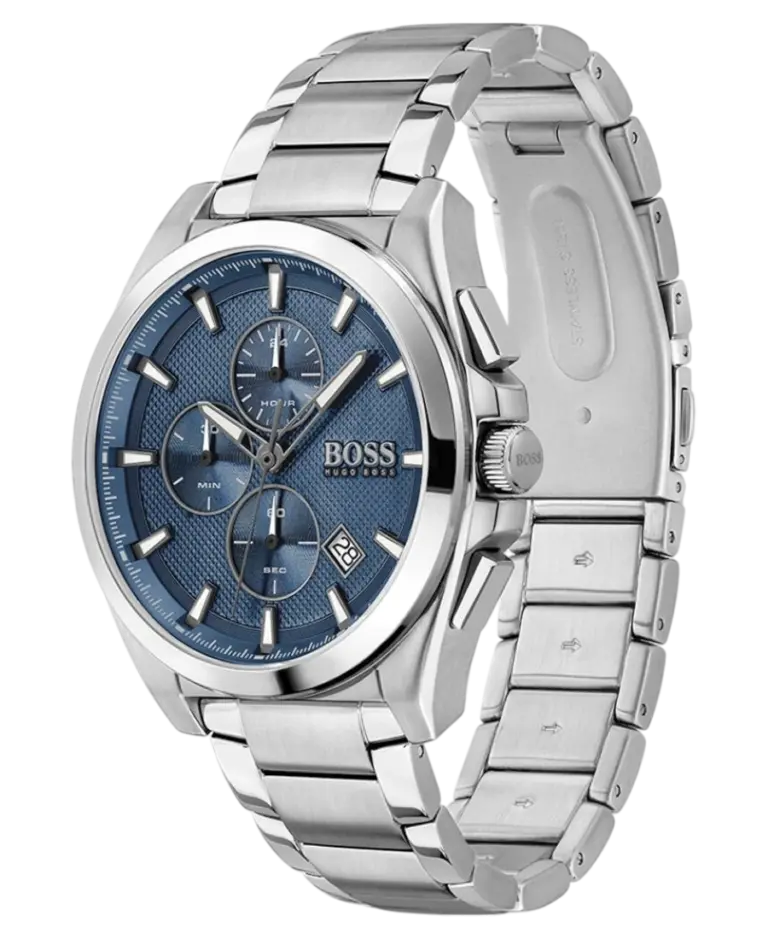 Hugo Boss Grandmaster Blå/Stål 46 mm 1513884