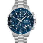 Hugo Boss Admiral Blå/Stål 46 mm 1513907