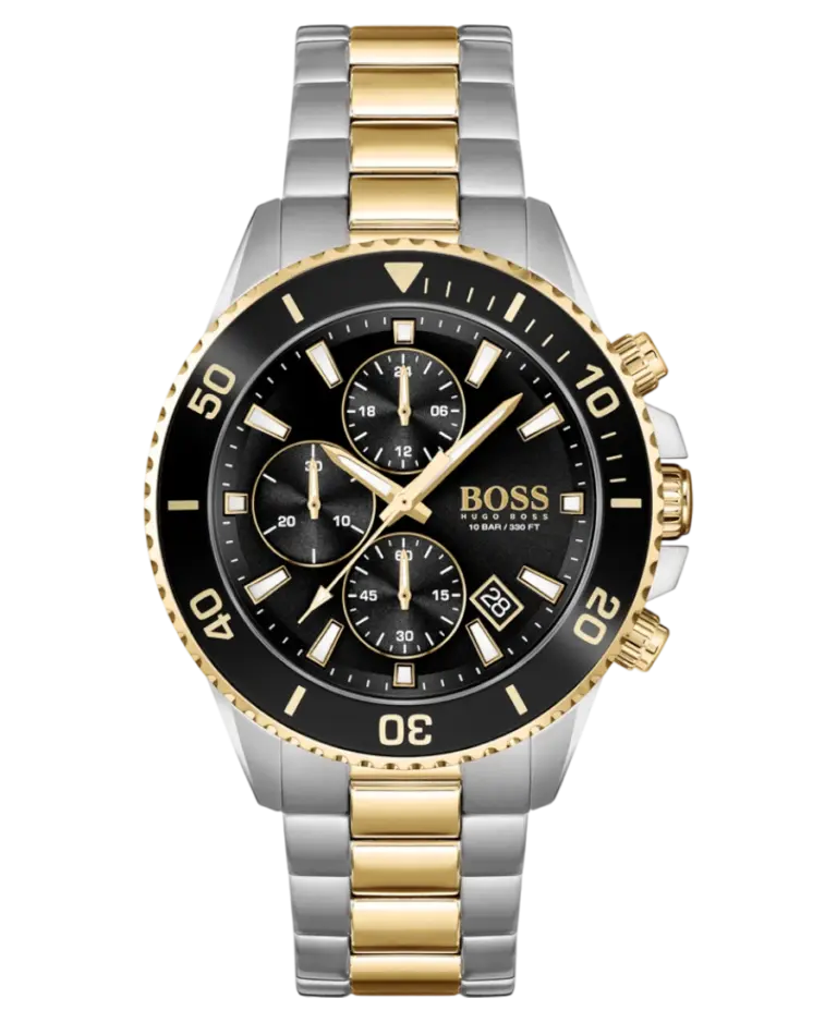 Hugo Boss Admiral Svart/Stål 46 mm 1513908