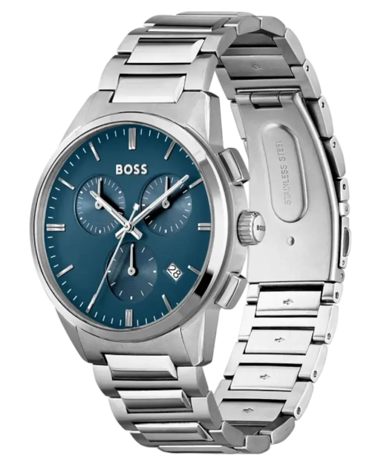 Hugo Boss Dapper Blå/Stål 43 mm 1513927