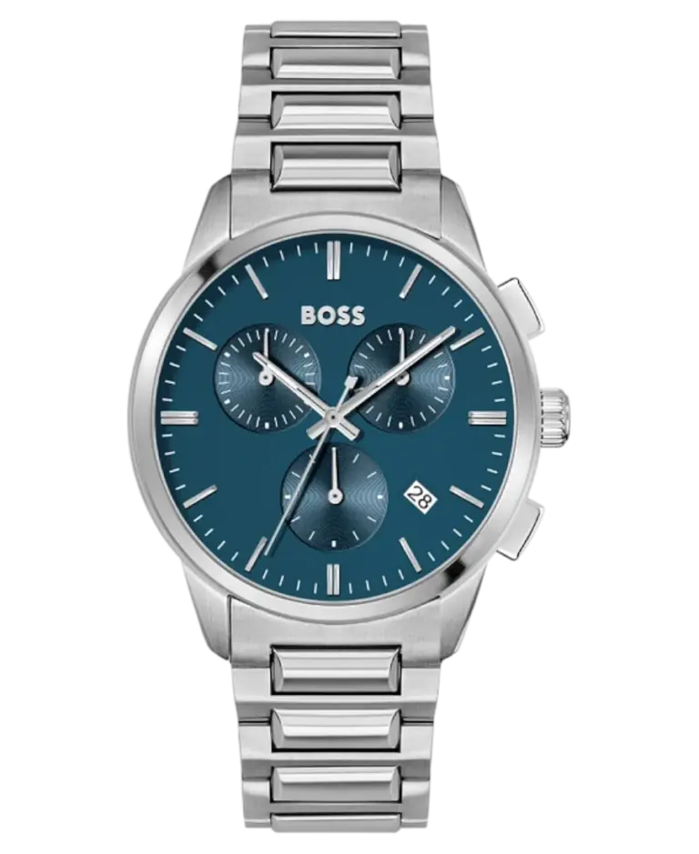 Hugo Boss Dapper Blå/Stål 43 mm 1513927