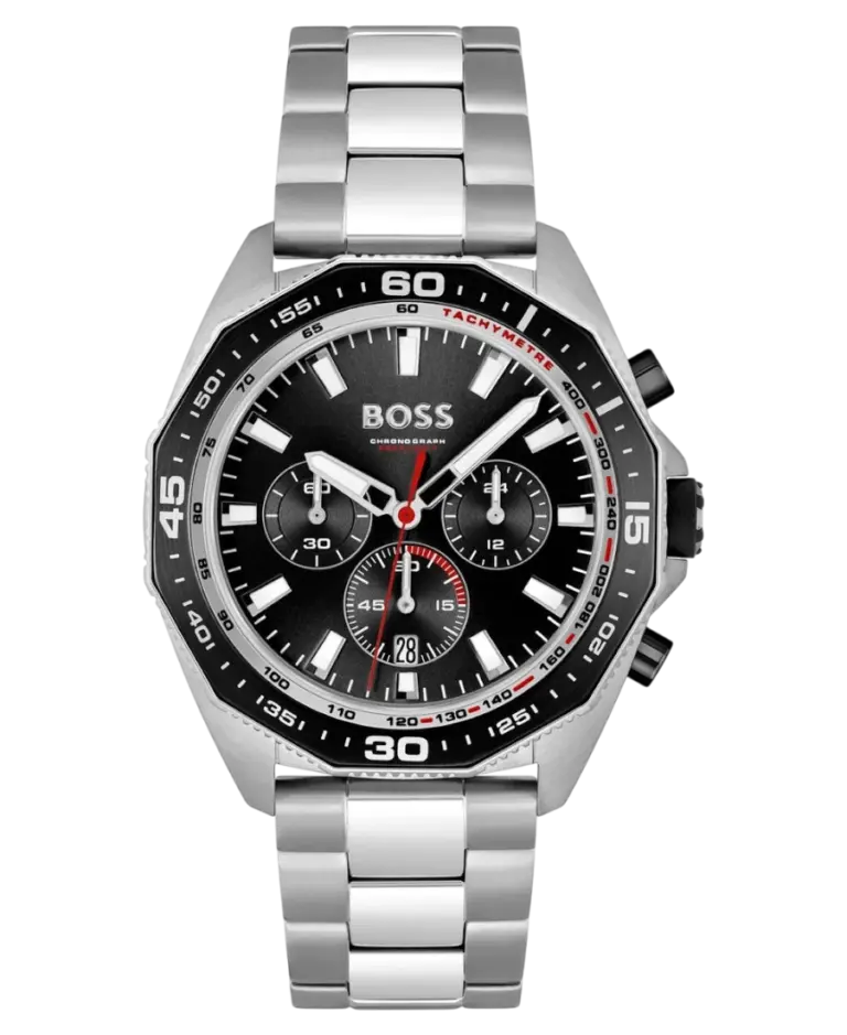 Hugo Boss Energy Svart/Stål 44 mm 1513971
