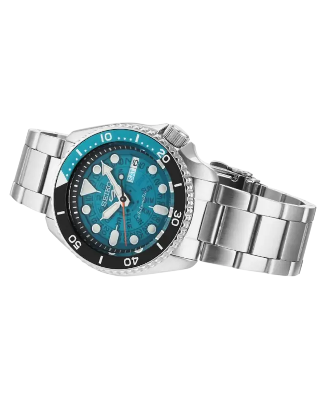 Seiko 5 Automatiskt Sports Blå/Stål 43 mm SRPJ45K1