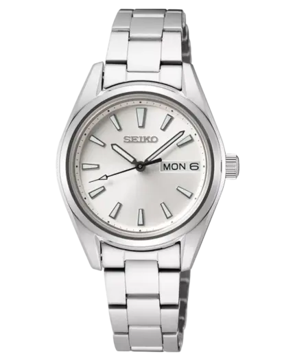 Seiko Silverfärgad/Stål 30 mm SUR349P1