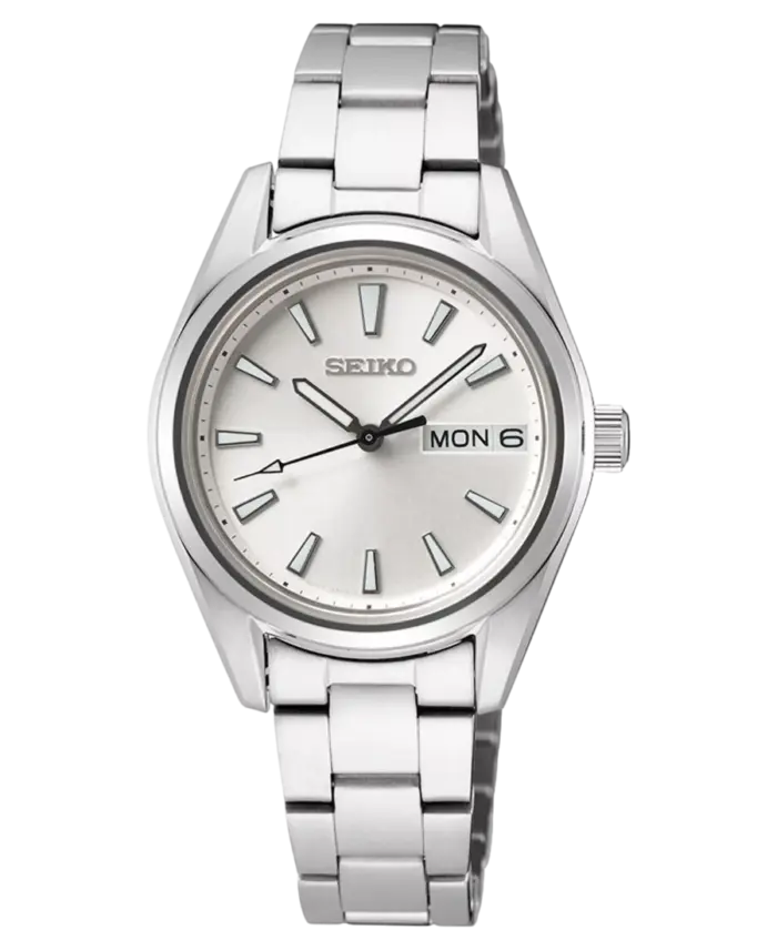 Seiko Silverfärgad/Stål 30 mm SUR349P1